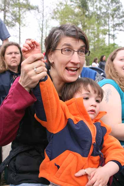 Aunt Kathy and Edison